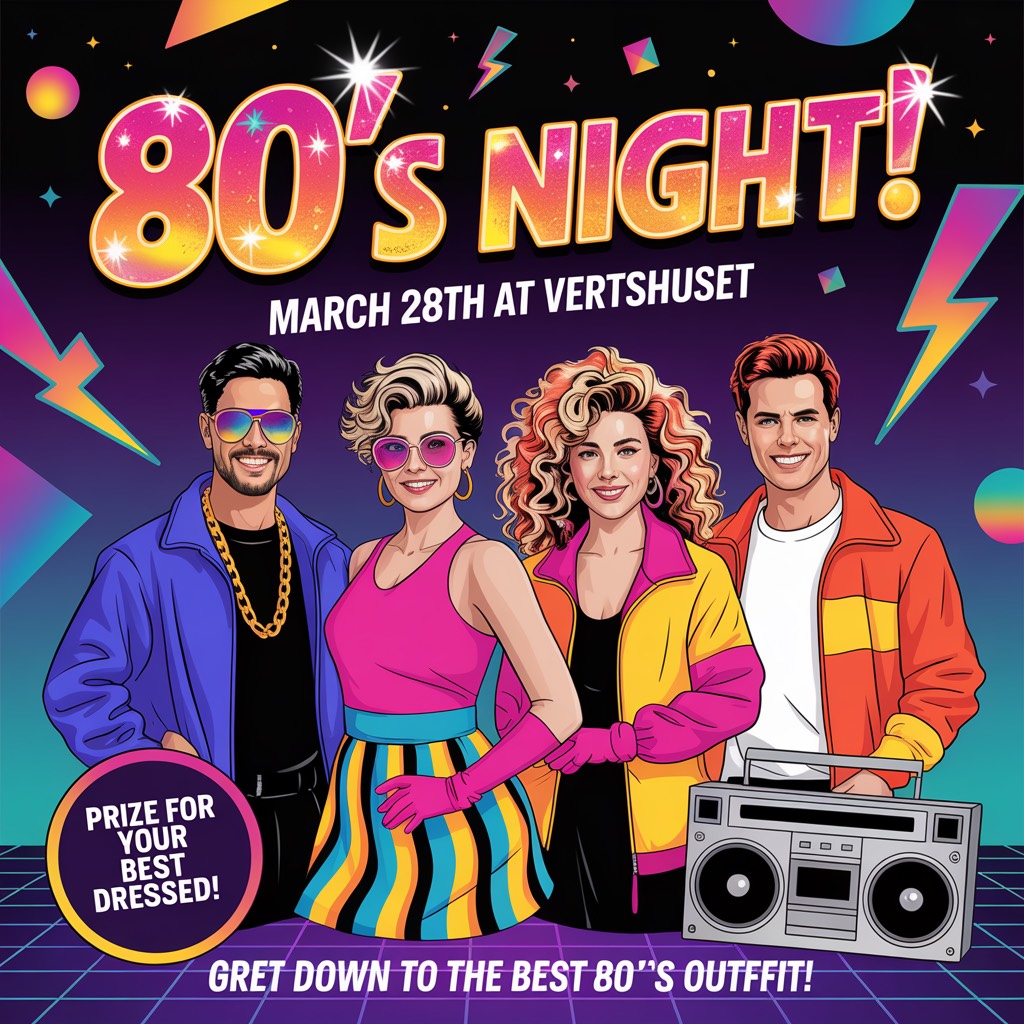 80-tallskveld på Vertshuset Odda