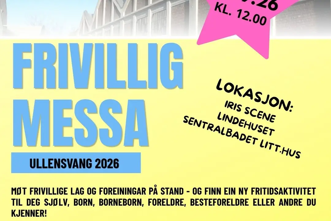 Frivilligmessa i Ullensvang 2026