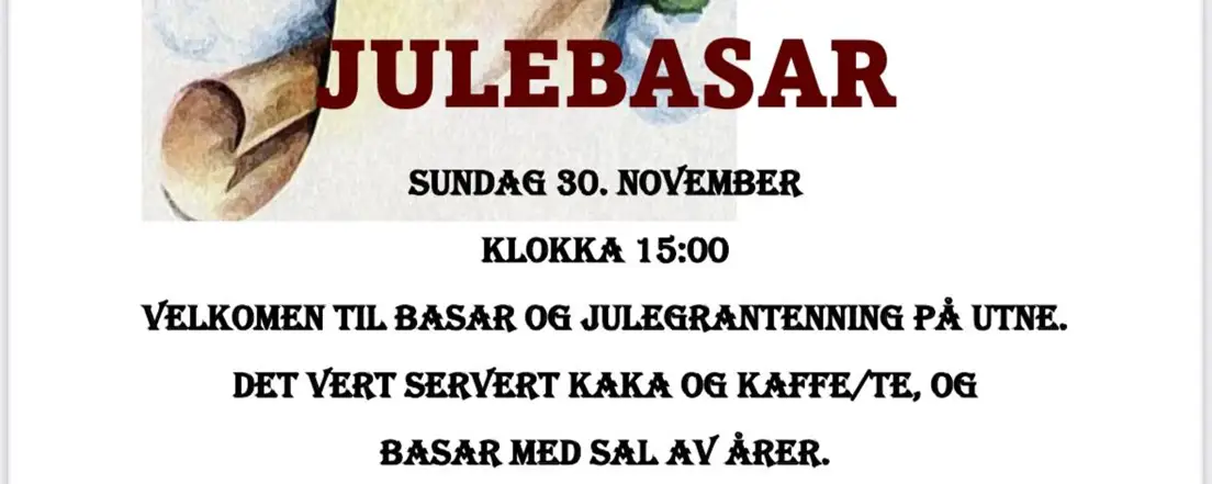 Julebasar med Utne grannalag