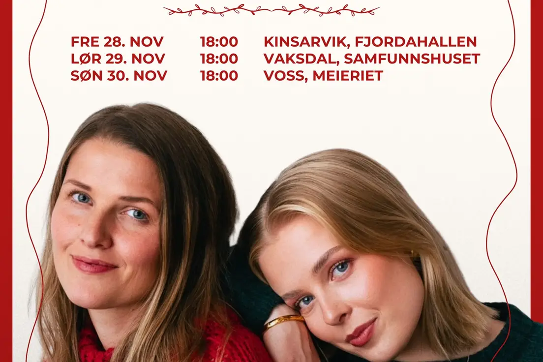 Julekonsert: Frida Amundsen og Taus