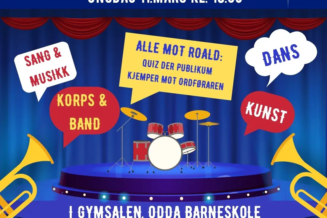 Familieshow - opningsforestilling til Hardanger Spillfestival