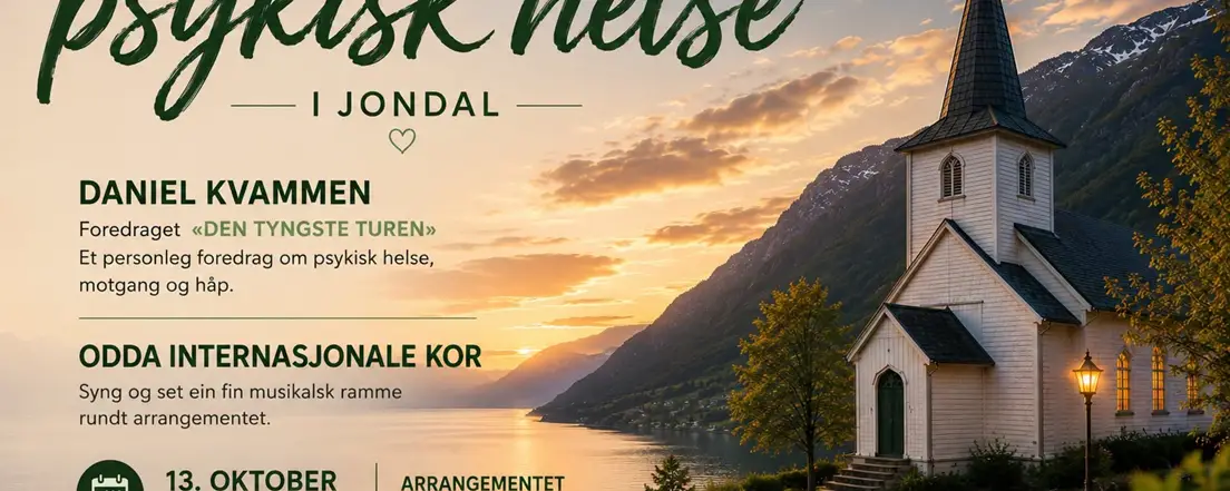 Verdensdagen for psykisk helse med Daniel Kvammen