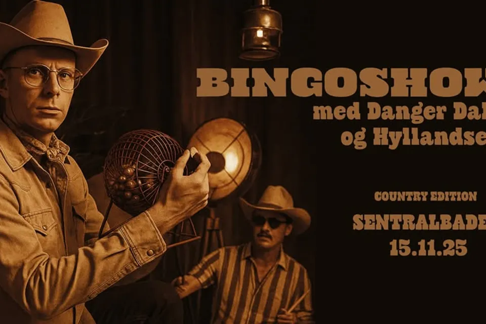 Bingoshow med Danger Dale og Hyllandsen - COUNTRY EDITION