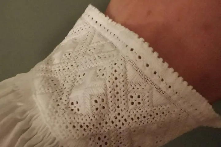 Handarbeid på Bokko-kaféen