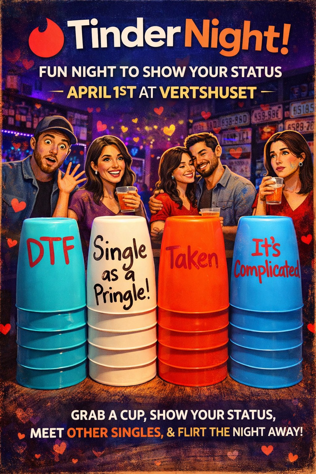 Tinderkveld på Vertshuset Odda