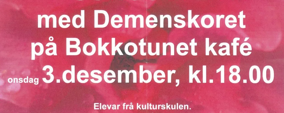 SongCafé med Demenskoret