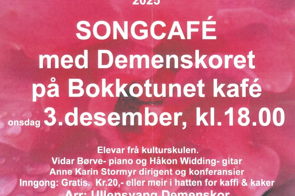 SongCafé med Demenskoret