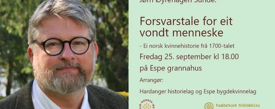 Forsvarstale for eit vondt menneske - Ei kvinnehistorie frå 1700-talet