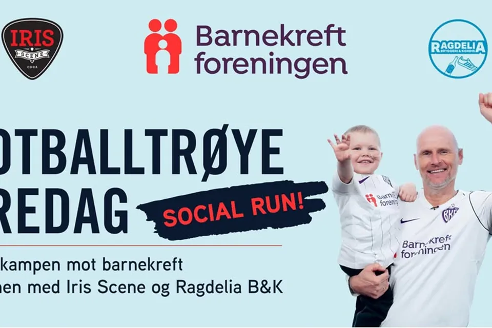 Fotballtrøyefredag med Iris Scene & Ragdelia B&K