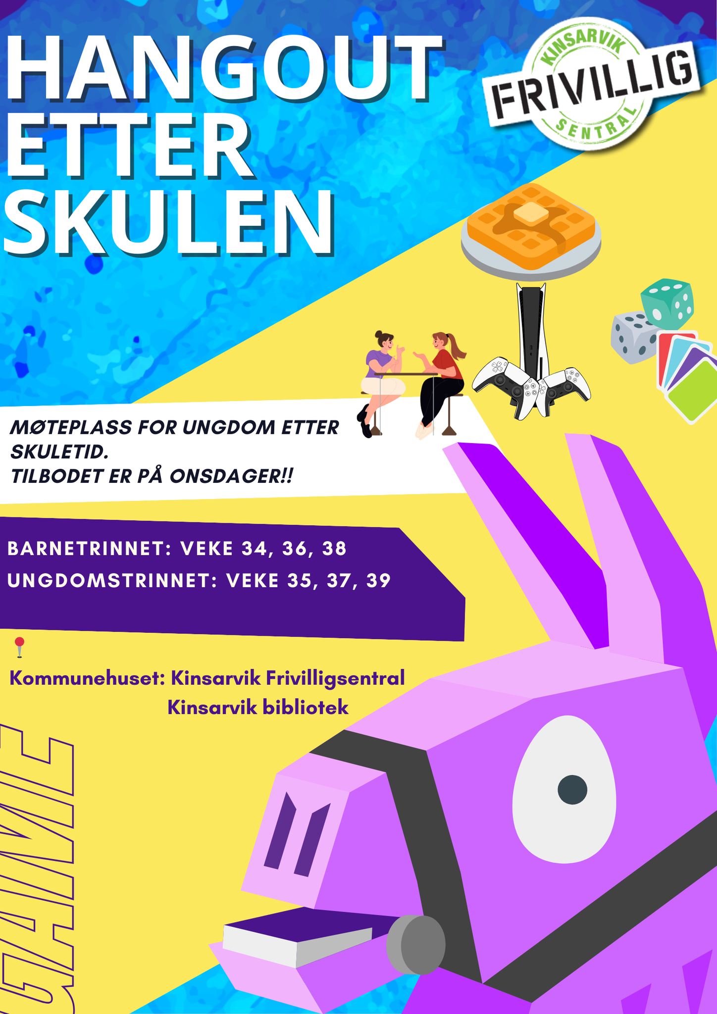 Hangout etter skulen - barnetrinnet