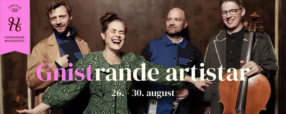 Hardanger Musikkfest 2026 - 30 år