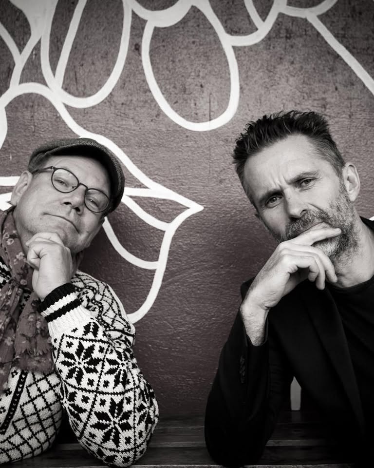 Noko sein nyttårskonsert: Hjørnevik og Iversen.