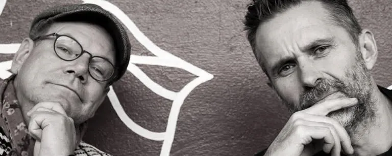 Noko sein nyttårskonsert: Hjørnevik og Iversen.