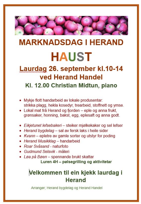 Haustmarknad i Herand