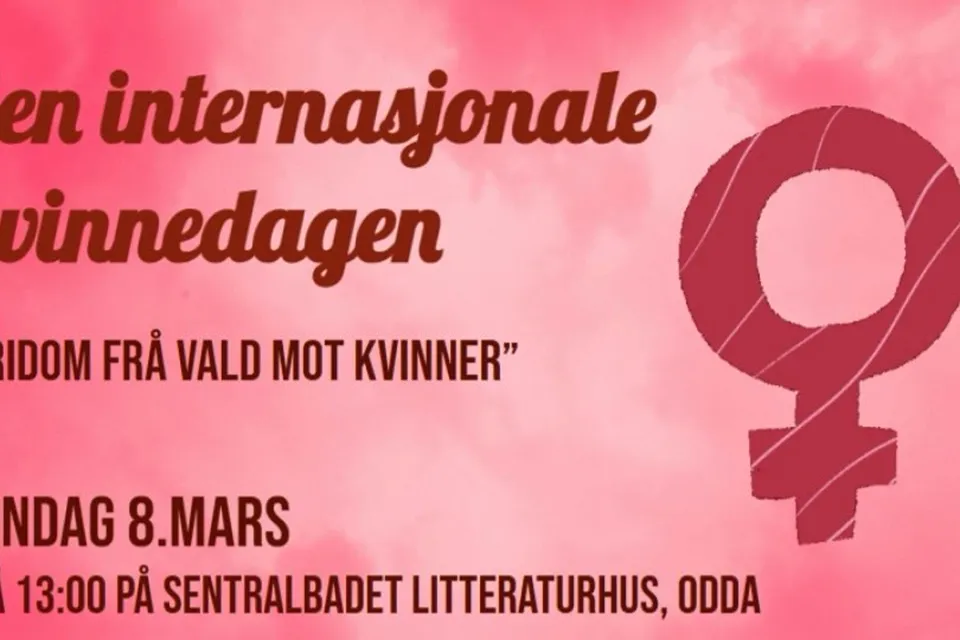 8. mars - kvinnedagen på Sentralbadet Litteraturhuset