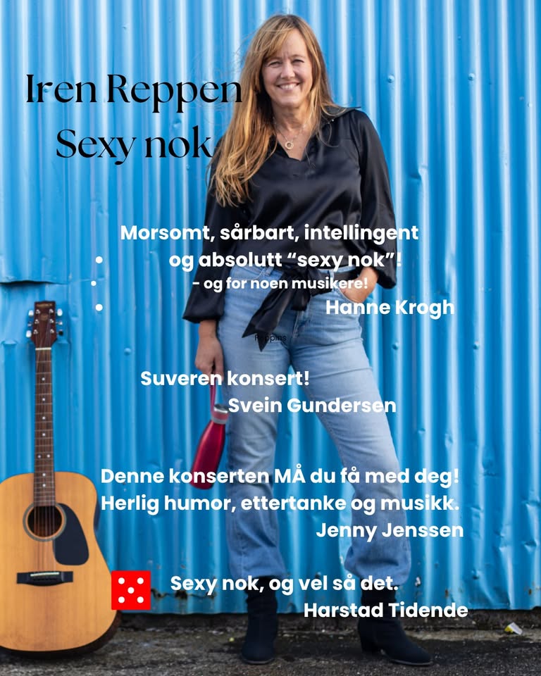 Konsert: «Hei, mitt navn er Iren Reppen og jeg er sexy nok.-