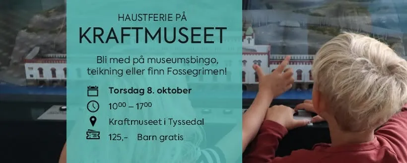 Familiedag på Kraftmuseet
