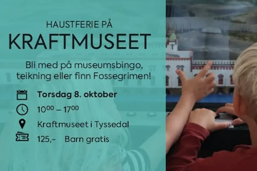 Familiedag på Kraftmuseet