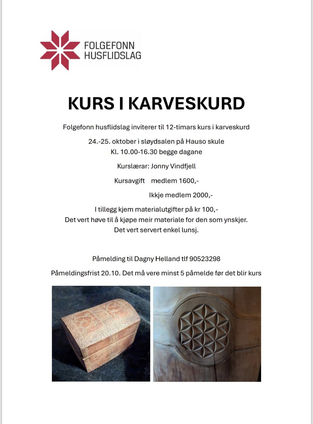 Kurs i karveskurd