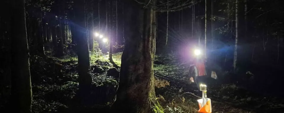 Nattløp og kveldsmat i Eidesåsen