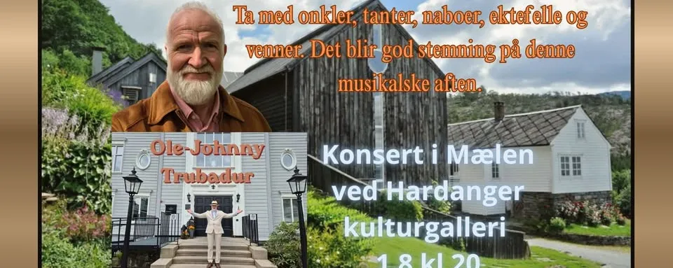 Konsert: Trubadur Ole-Johnny