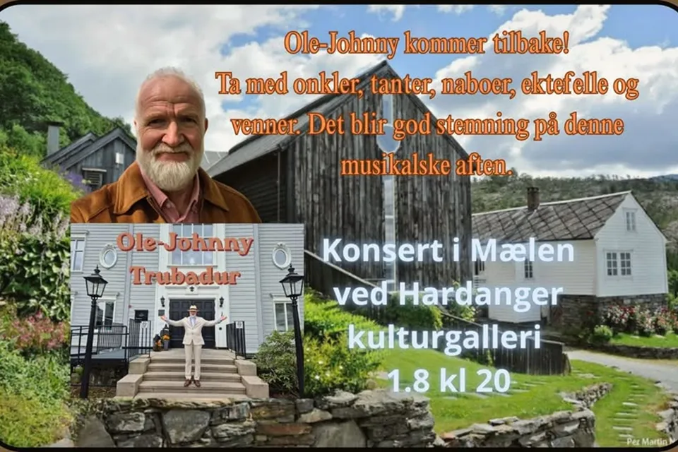 Konsert: Trubadur Ole-Johnny