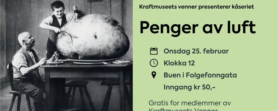 Penger av luft - korleis Odda endra verda