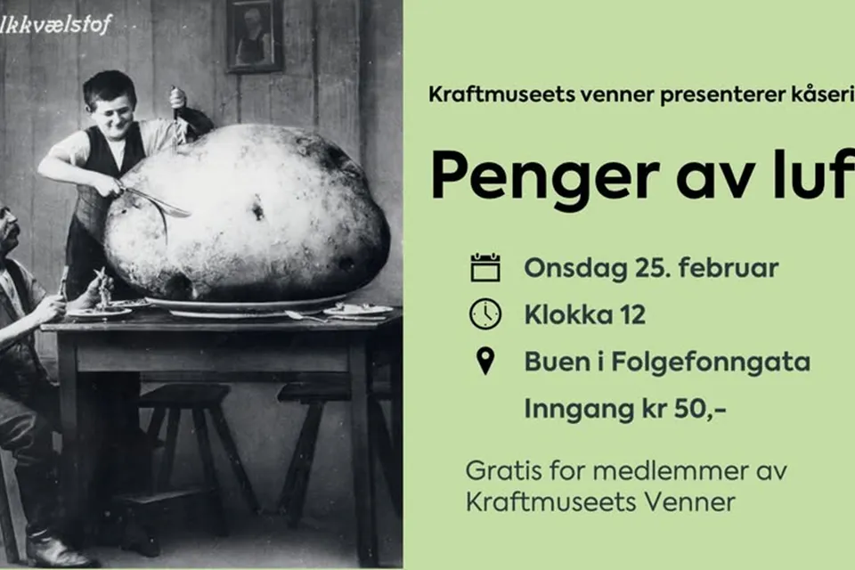 Penger av luft - korleis Odda endra verda