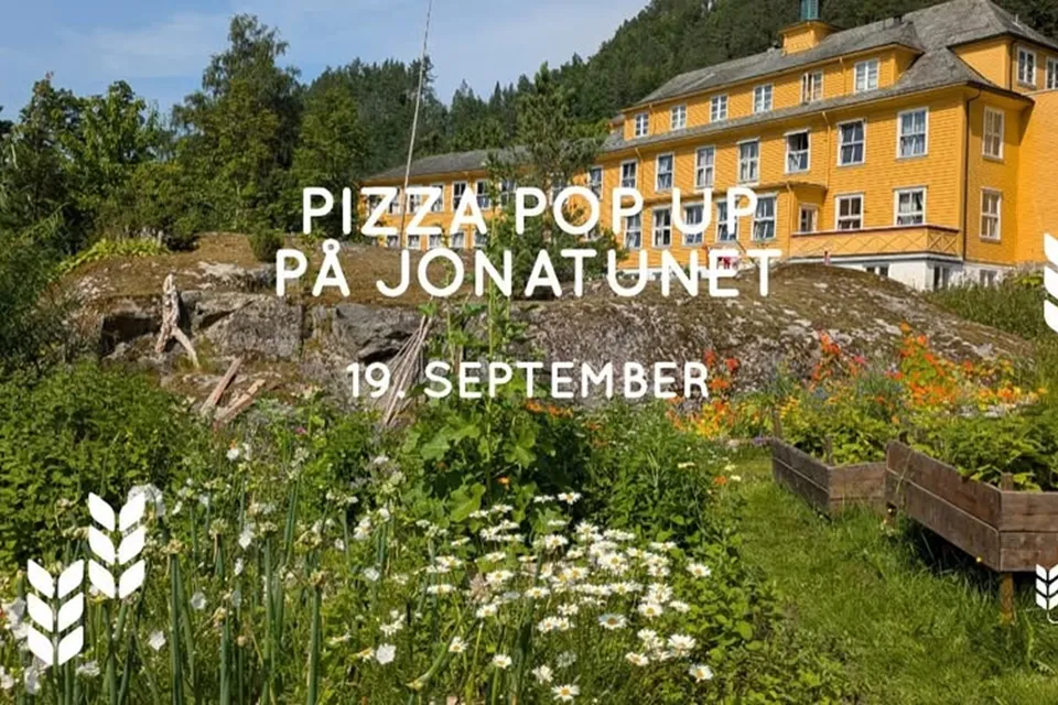Pizza Pop Up & hagevandring på Jonatunet