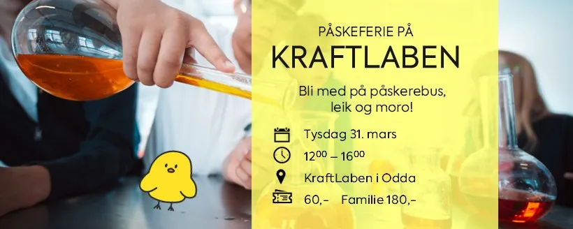 Påskeferie på KraftLaben!