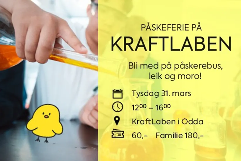 Påskeferie på KraftLaben!