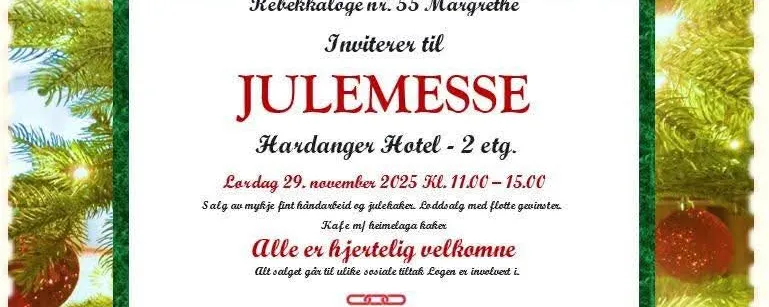 Julemesse på Hardanger Hotel