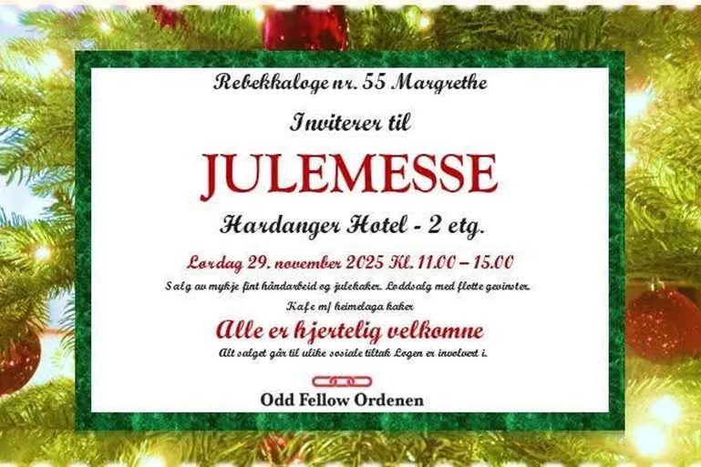Julemesse på Hardanger Hotel