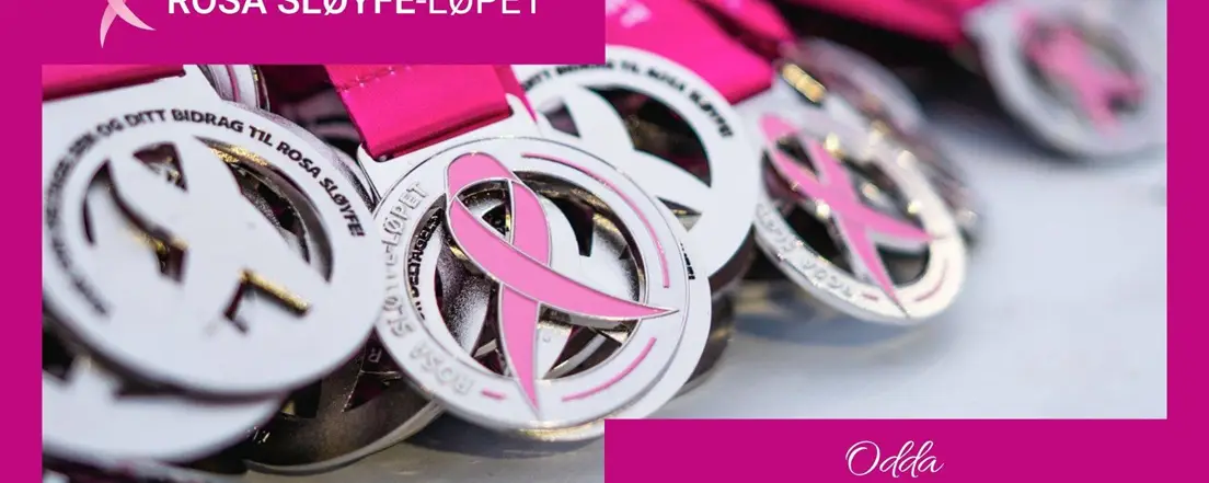 Rosa sløyfe-løpet Odda 2026