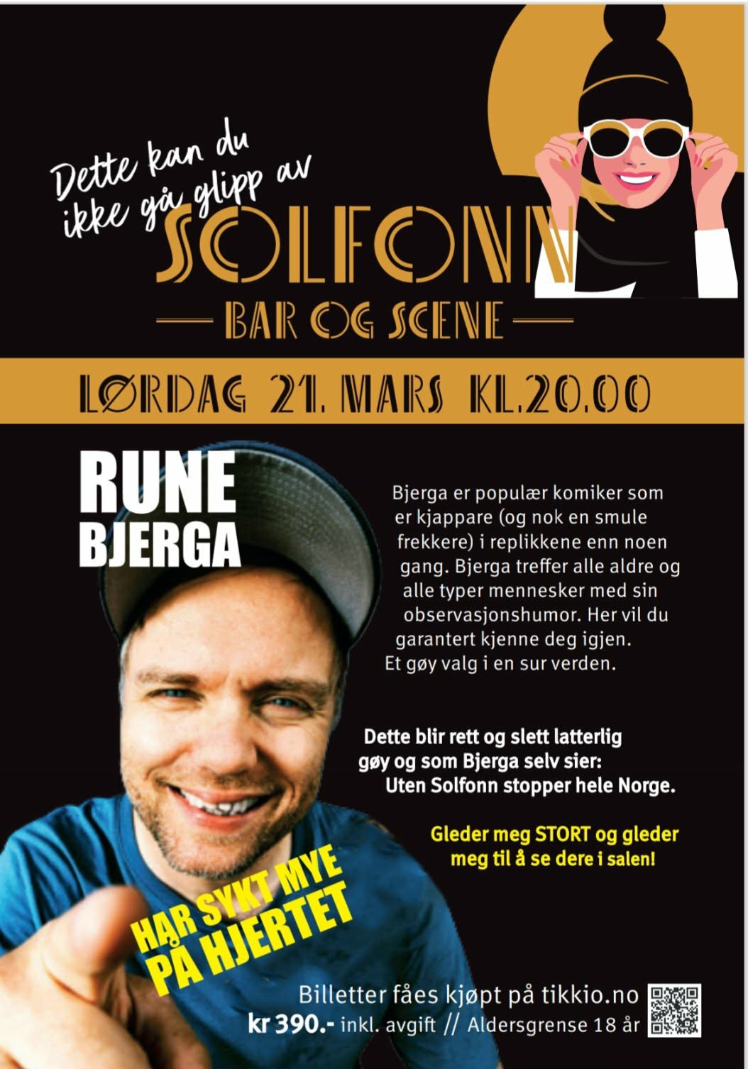 Rune Bjerga - Har sykt mye på hjertet