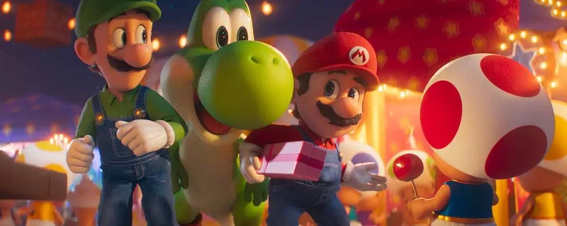 Kino: Super Mario Galaxy filmen