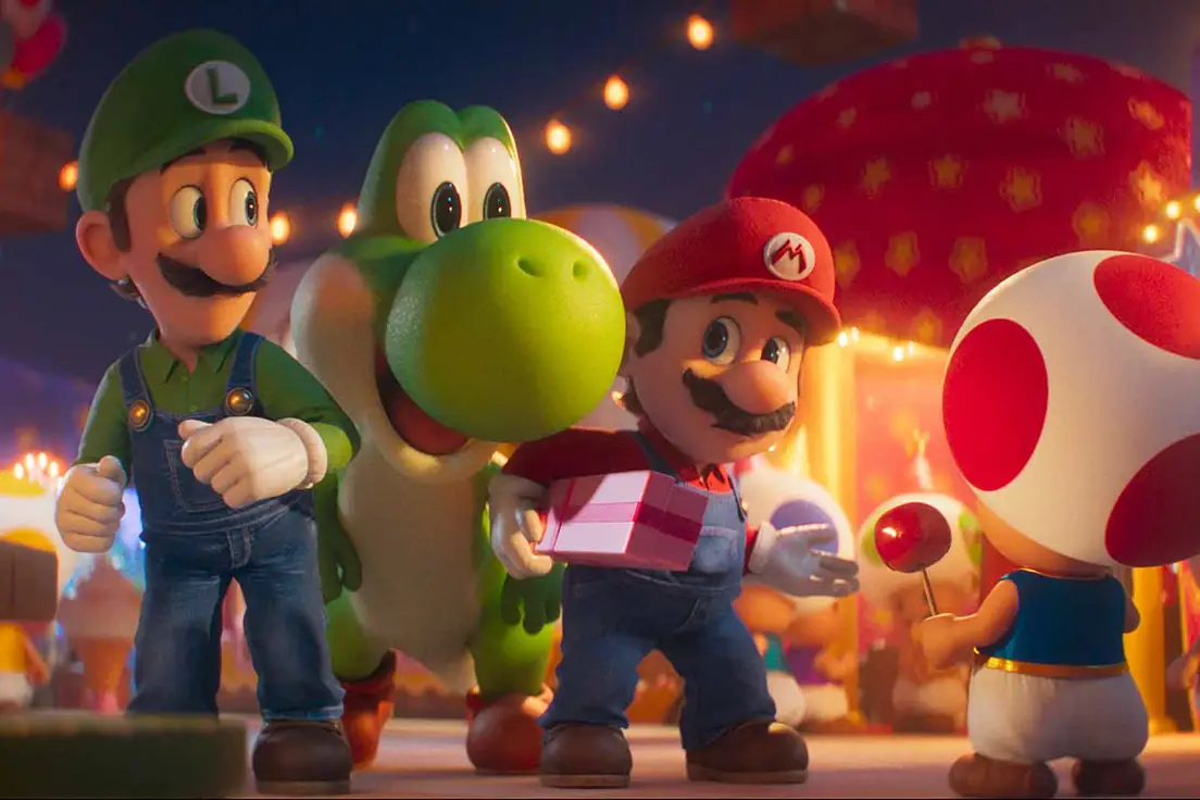 Kino: Super Mario Galaxy filmen