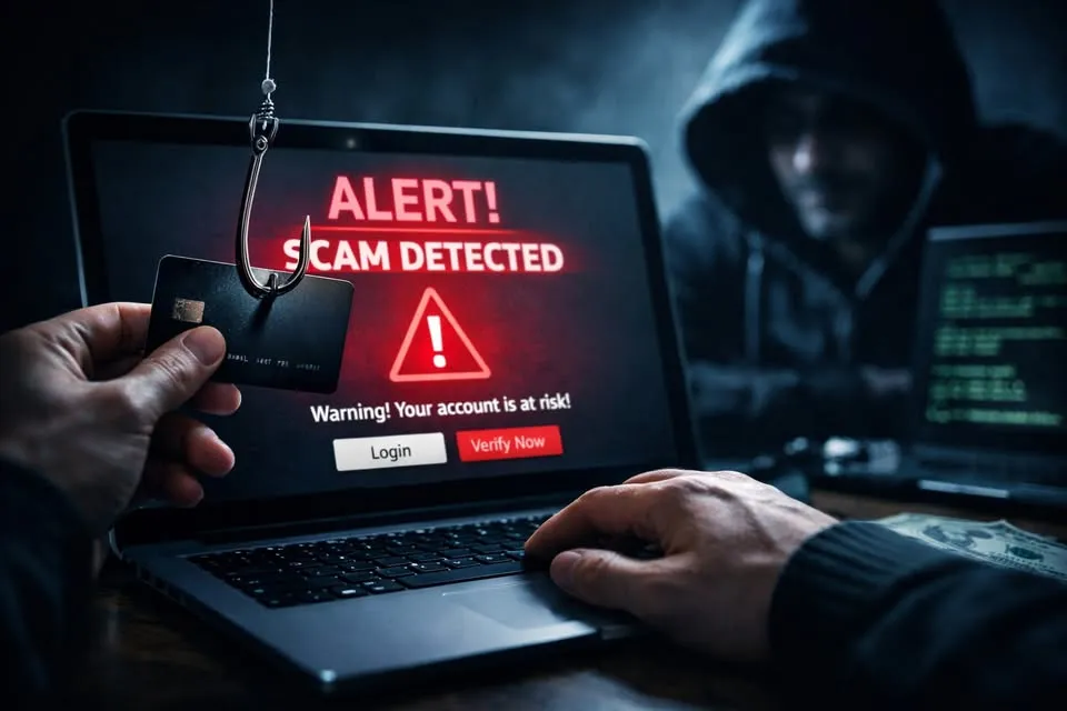 Møte om svindel på nettet