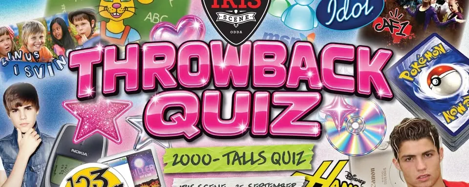 THROWBACK QUIZ – Tilbake til 2000-tallet